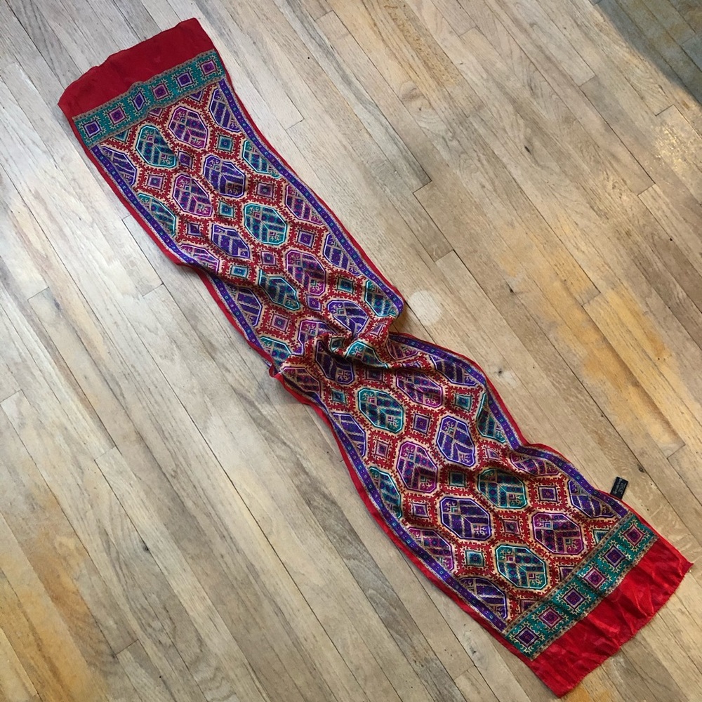 Vintage Specialty House Silk Scarf